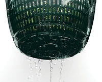 Starfrit Essoreuse à Salade, Capacité 5L, Poignée Rétractable, Bouton de Frein Rapide, Pieds Antidérapants, Bol pour Mélanger et Servir, Lave-Vaisselle