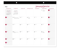 2027 At-A-Glance® Large Paper Monthly Desk Pad, 19-3/4" x 17"