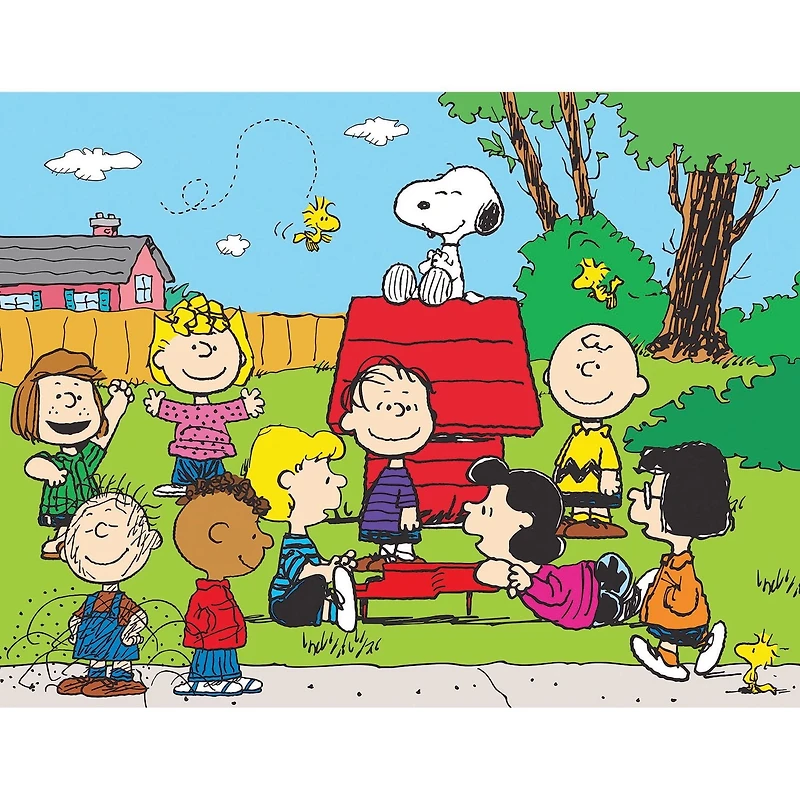 RoseArt - Pop Culture 100-Piece - Peanuts Gang - Kids Interlocking Puzzle