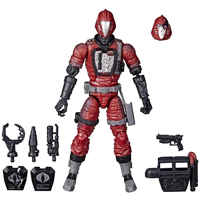 G.I. Joe Classified Series CRIMSON B.A.T. Action Figure 60 Collectible Premium Toy, Multiple Accessories 6-Inch-Scale, Custom Package Art