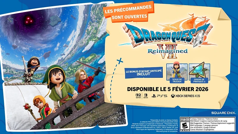 Jeu vidéo Dragon Quest VII Reimagined pour (NSW)