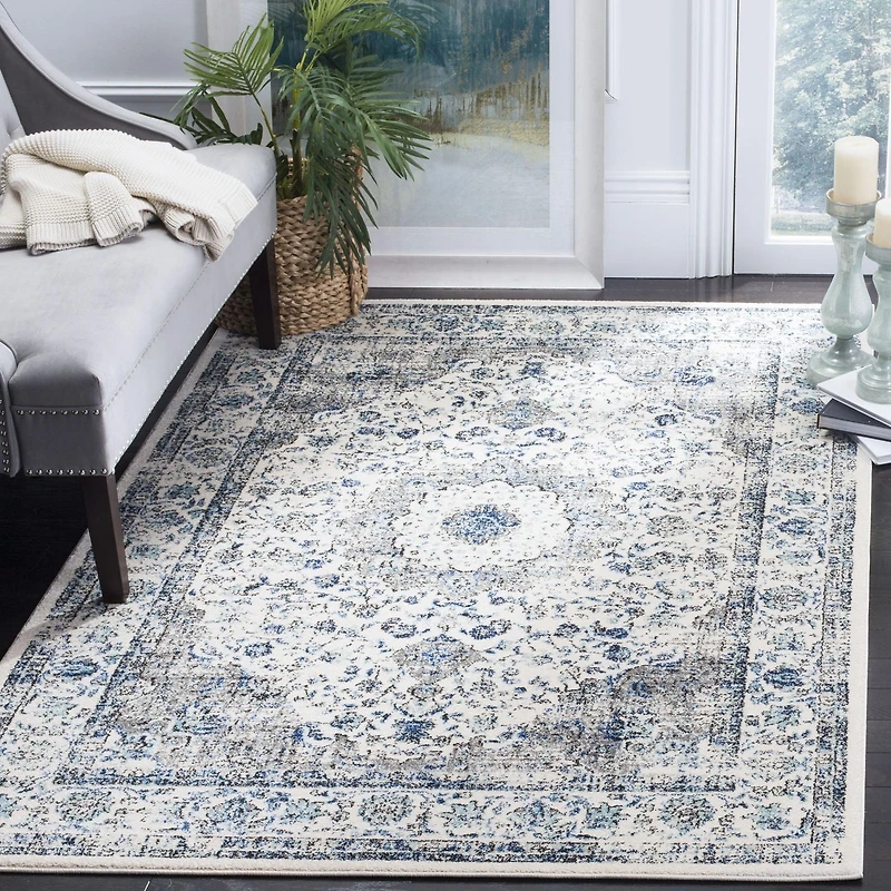 SAFAVIEH Evoke Teale Traditional Area Rug