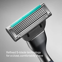 Harry's Plus Men's Razor Blade Refill Cartridges, 8 Count