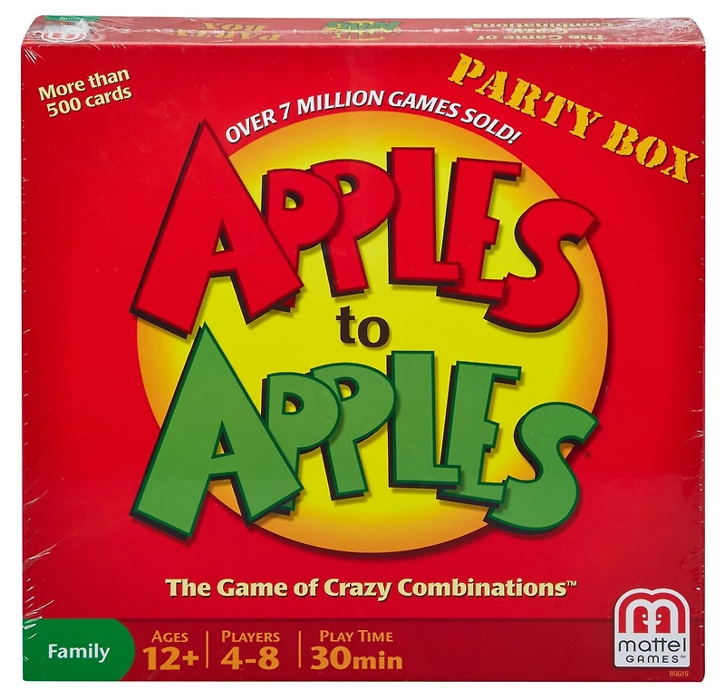 Coffret de Jeu Apples To Apples - Version Anglaise