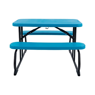 LIFETIME - Table de pique-nique extérieure pour enfants en bleu glacier