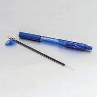 Pentel R.S.V.P. RT Colours Retractable Ballpoint Pen Medium 1.0mm 4-Pack, Blue Ink, Non smudging oil-based ink