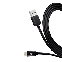 Tech Solutions charge + synchronisation 5 pieds. Câble Eclairage vers USB Noir