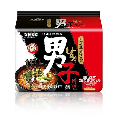 Paldo Namja Ramen (Spicy Instant Noodles)