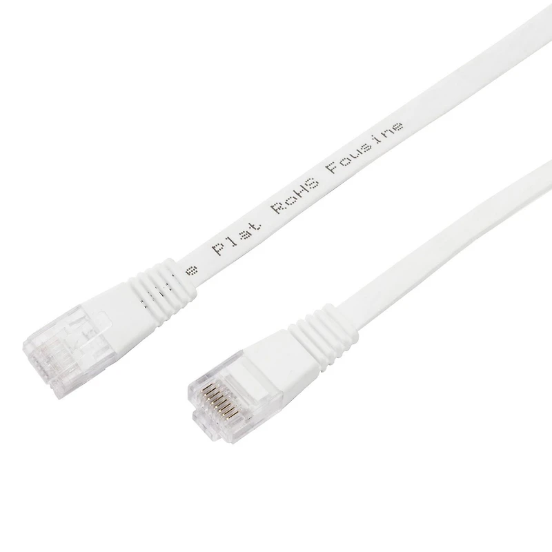 onn. 6 FT./1.8 m Flat CAT6 Network Cable
