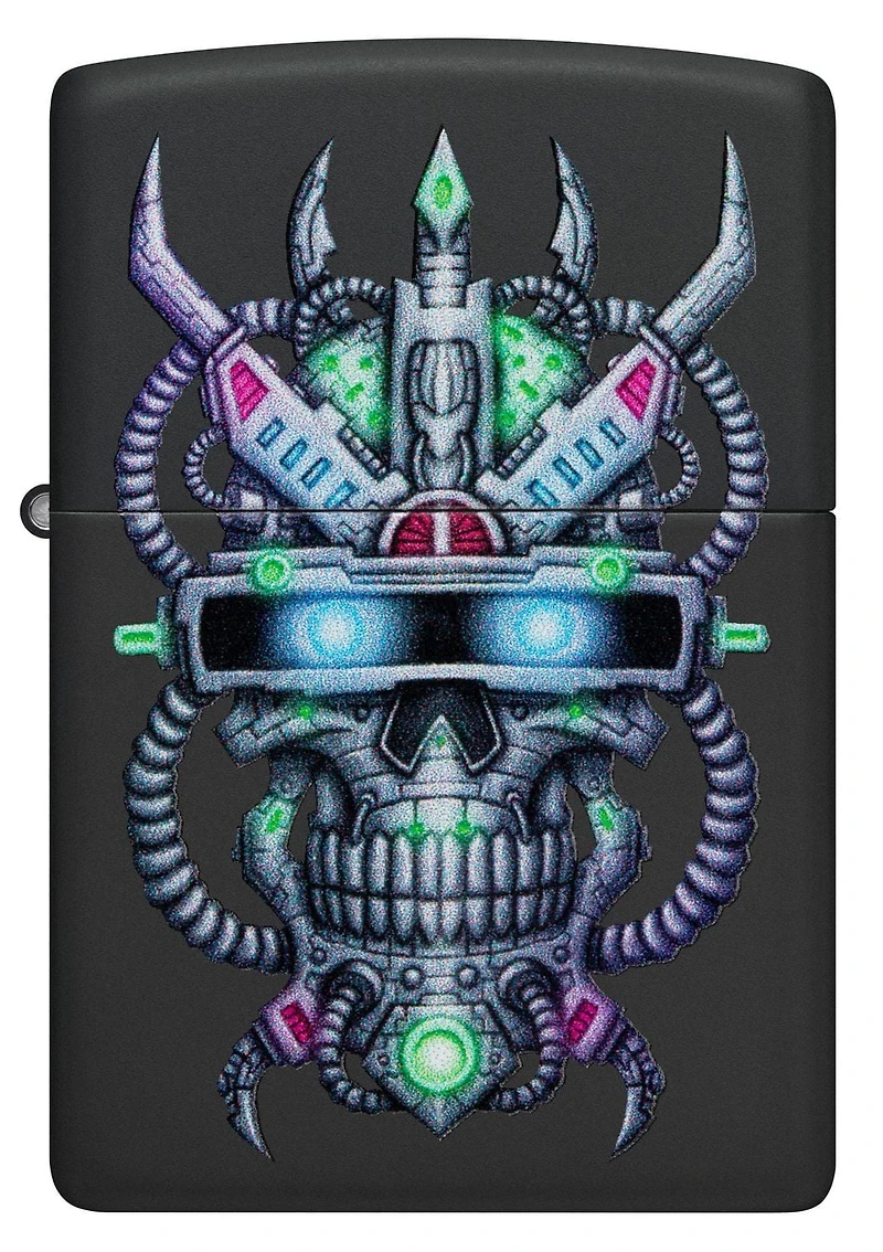 Zippo Cyber Skull Design (48516)