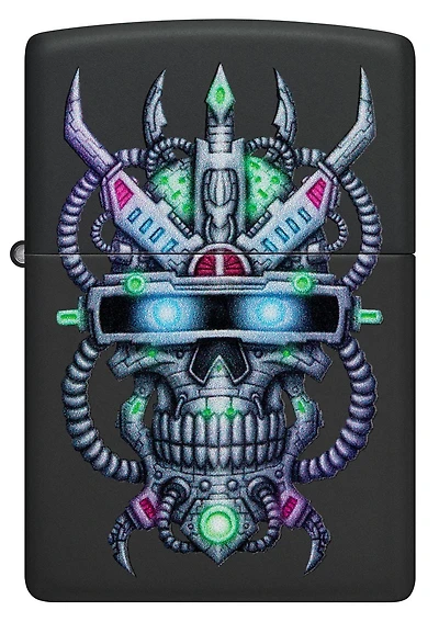 Zippo Cyber Skull Design (48516)