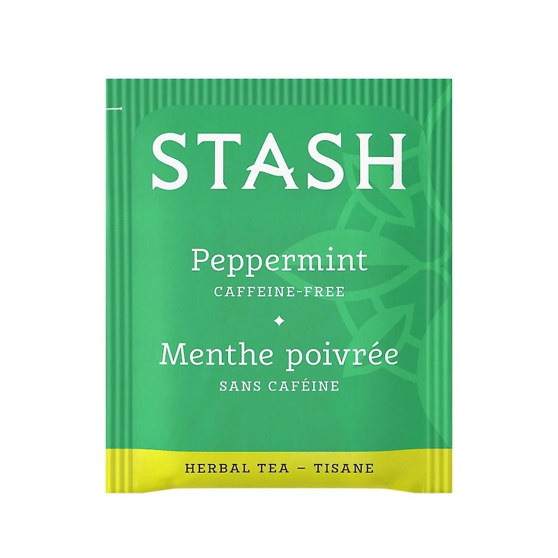 Thé menthe poivrée paq. de 20 sachets