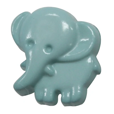 LA VOGUE Decorative Shank Button — Aqua, 18 mm, 18 mm