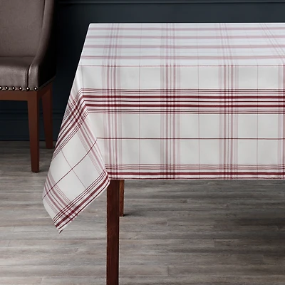 Holiday Time Plaid tablecloth 60x102