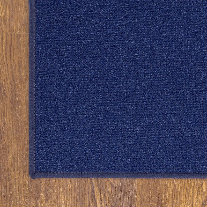 Tapis de couloir à motif de solide à sous-couche en caoutchouc de la collection Ottohome
