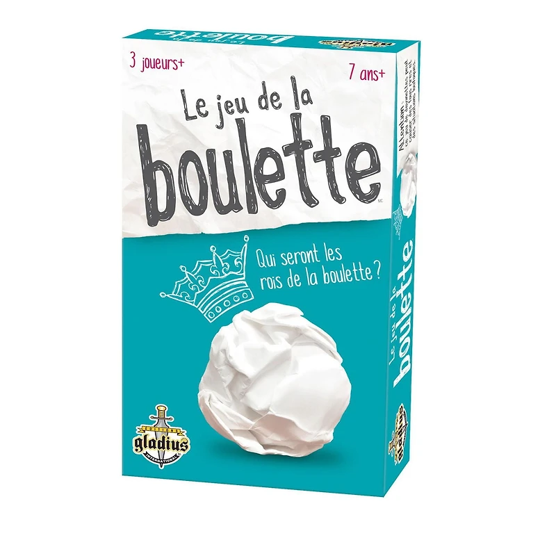 Éditions Gladius Le jeu de la boulette Jeu de devinette