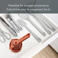 Ensemble 10 Pièces de Tasses et Cuillères à Mesurer Tout-pour-Célébrer - Orange ENSEMBLE À MESURER TOUT POUR CÉLÉBRER