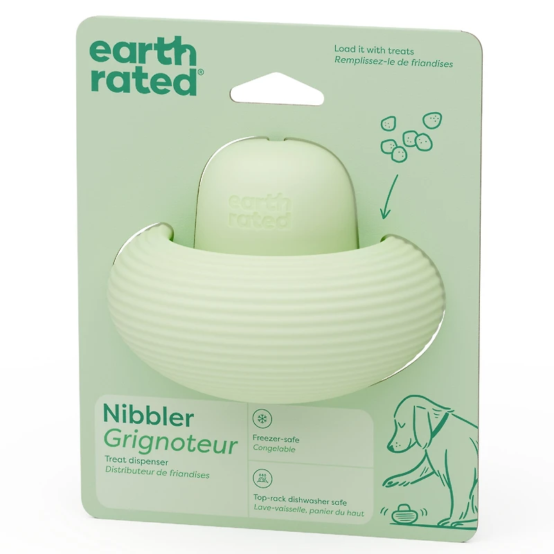 Jouet pour chien Grignoteur Earth Rated, jouet d’enrichissement distributeur de gâteries pour chiens EARTH RATED JOUET DISTRIBUTEUR