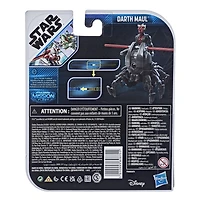 Star Wars Mission Fleet Gear Class Darth Maul Sith Probe Pursuit 2.5-Inch-Scale Figure and Vehicle, Toys for Kids Ages 4 and Up