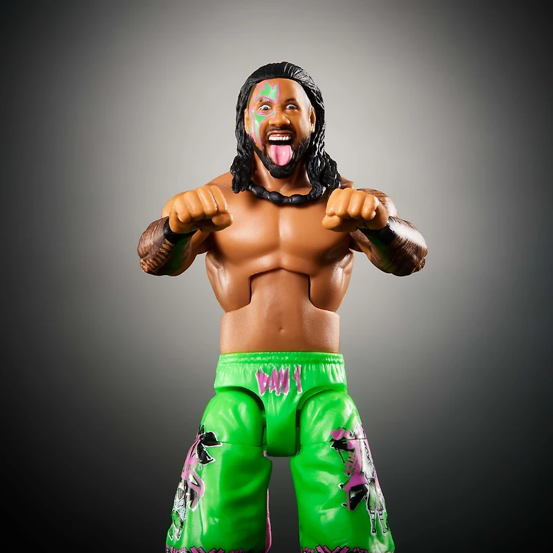 WWE Elite Jimmy Uso Action Figure, Greatest Hits 6-inch Collectible with Articulation & Accessories