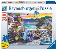 Ravensburger  300 pièces - Coucher de soleil à Santorin Casse-tête