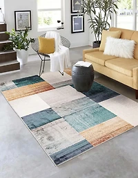 ECARPET Rylie Contemporain/Moderne Tapis pour salon, chambre, salle à manger, entrée, couloir et plus encore.