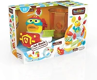 Jet Duck Créez un Pompier – Jouet de Bain à Piles avec Action de Jet d'Eau, 15 Accessoires pour Personnalisation, Aventure Amusante pour l'Heure du Bain des Enfants
