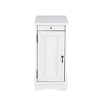 Ortiz Accent Table, White
