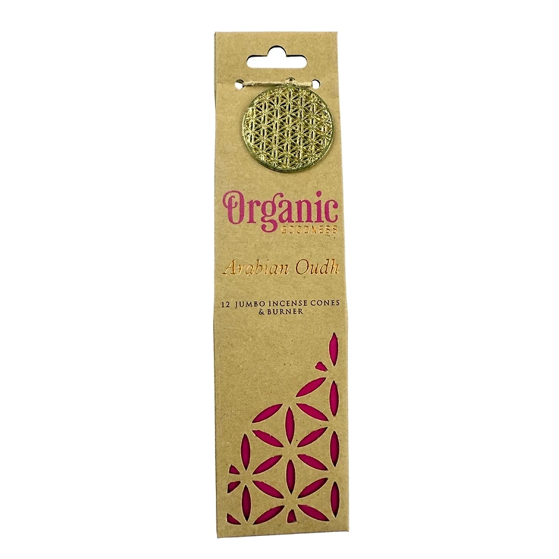 Organic Incense Cone Oud