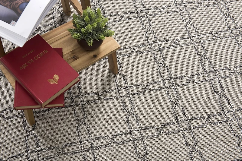 Tapis abstrait moderne de la collection Vista de Rug Branch