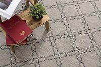 Tapis abstrait moderne de la collection Vista de Rug Branch