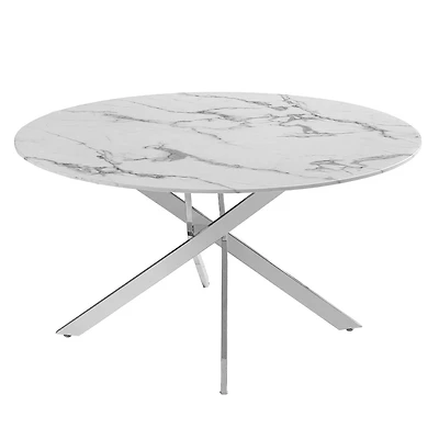 Canadian Genesis Marble 51 Dining Table