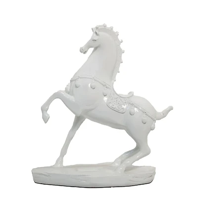 Canadian Furniture Presents Stallion Running Horse Showpiece Statue Home decor on Table, Office Good Luck For Success & Prosperity.