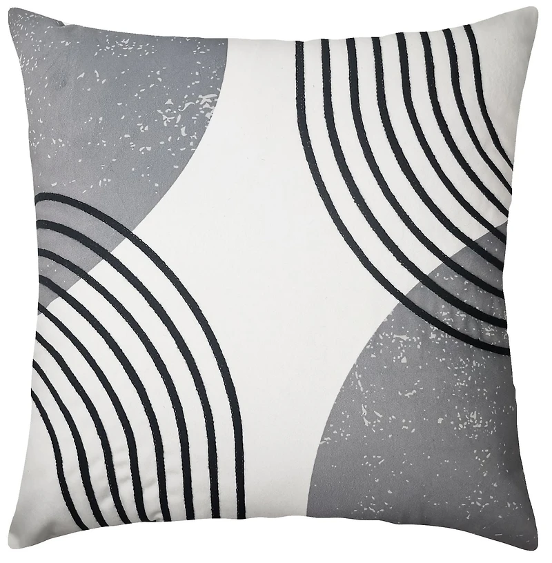 hometrends Coussin Décoratif à Double Arche