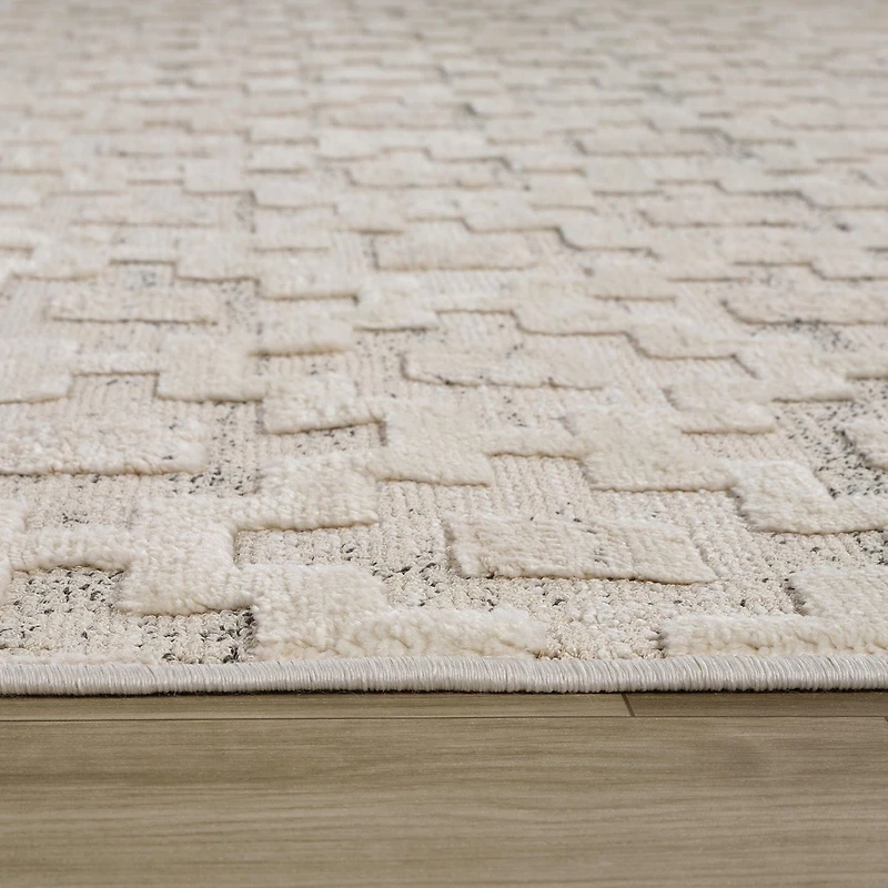 Rug Branch Astra Tapis d'intérieur moderne, beige crème, abstrait - Salon, Chambre, Salle à Manger et Cuisine