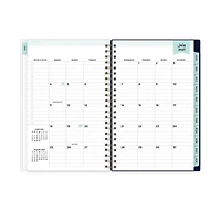 Agenda hebdomadaire/mensuel Day Designer Painterly Blossom, format moyen, année 2021-2022