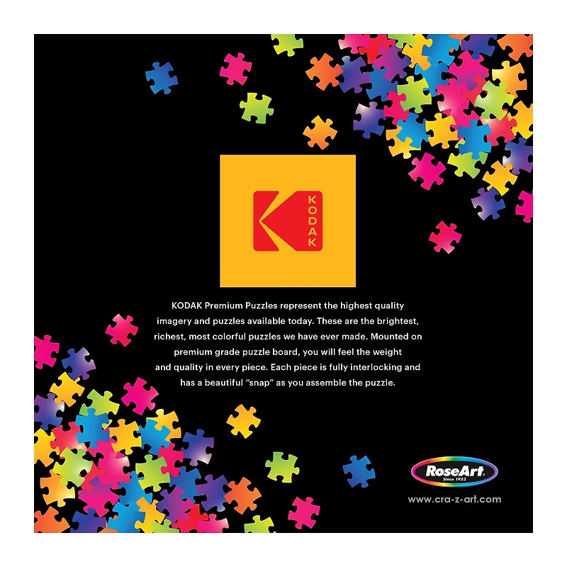 RoseArt - Kodak Premium 1000-Piece - Country Compilation - Adult Interlocking Puzzle