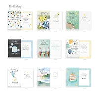American Greetings - Assortiment de 60 cartes de souhaits pour toutes les occasions avec boîte de rangement, séparateurs, enveloppes et cachets (motifs Kathy Davis)