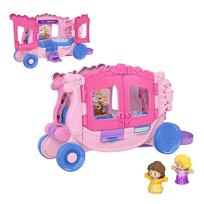 Fisher-Price Little People-Carrosse Musical à Pousser Princesse Disney