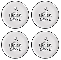 Holiday Time 7" Appetizer Plate, 4-Piece