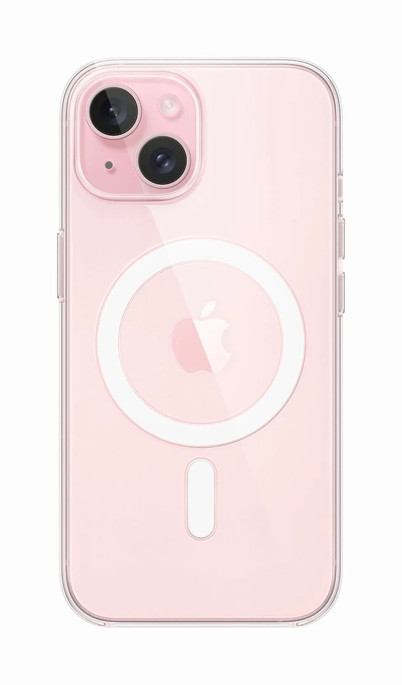 Apple iPhone 15 Clear Case with MagSafe, iPhone 15 Clear Case with MagSafe