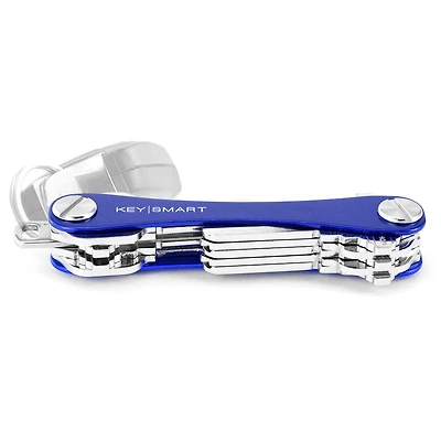 Porte-clés en aluminium KeySmart - Bleu