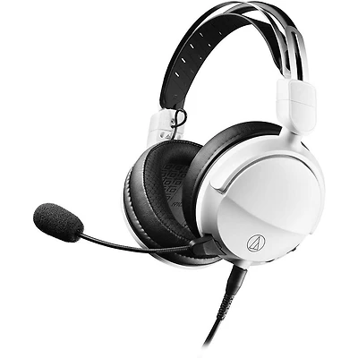 Audio-Technica Consumer ATH-GL3 Over-Ear Gaming Headset (White)