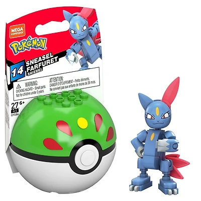 Figurine Sneasel Pokémon à Construire - 19 Blocs