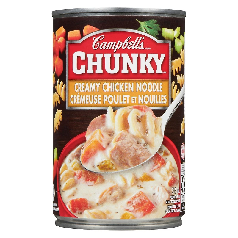 Campbell's® Chunky® Creamy Chicken Noodle Ready to Serve Soup, Shelf Stable