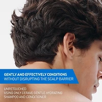 CeraVe Revitalisant Hydratant Doux, Revitalisant Sans Sulfate avec Céramides et Niacinamide, 266 ml Pour des cheveux doux et sains