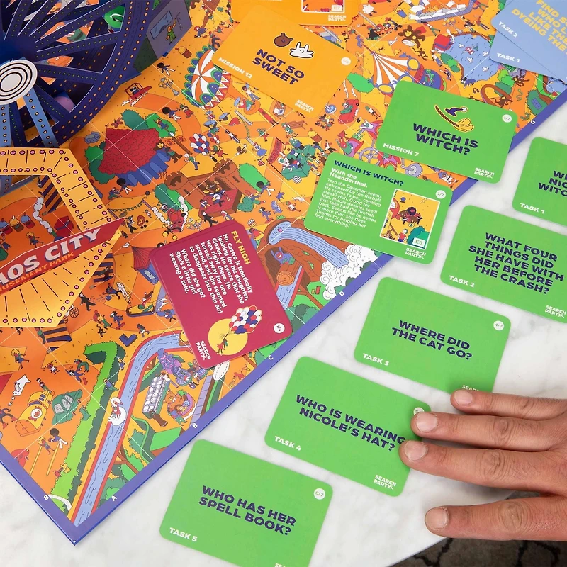 Search Party: Chaos at the Park by What Do You Meme? – Hands-On Mystery Search and Find family Board Game for Kids and Families, Ages 8+