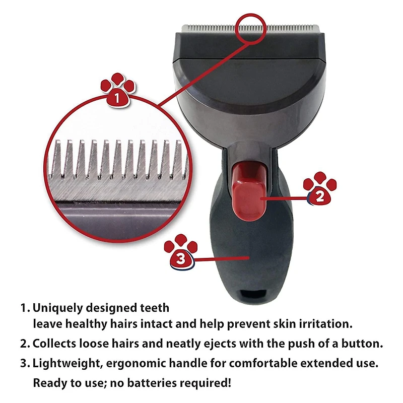 Penn Plax Comfygroom Hand Held Grooming Tool