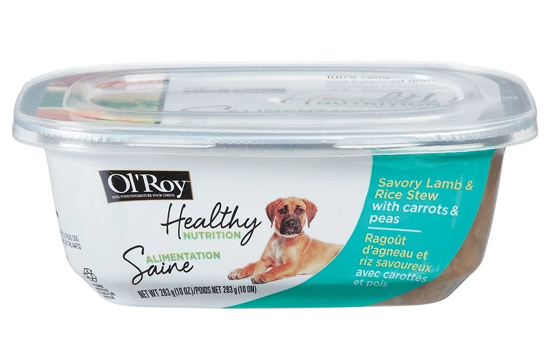 Ragoût d'agneau alimentation saine pour chien d'Ol'Roy 283g
