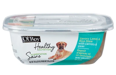 Ragoût d'agneau alimentation saine pour chien d'Ol'Roy 283g